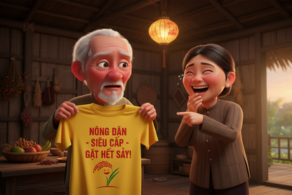 Áo Không Dám Mặc — Truyện Cười Việt Nam | The Shirt He Dared Not Wear — Vietnamese Humor Gift Card