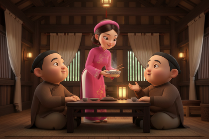 Sự Tích Trầu Cau — Gift Card Văn Hóa | The Legend of Betel & Areca Gift Card