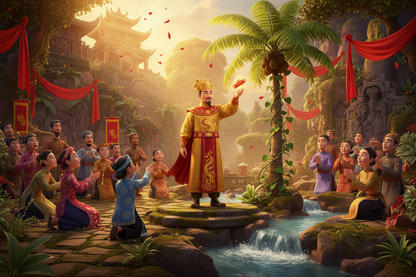 Sự Tích Trầu Cau — Gift Card Văn Hóa | The Legend of Betel & Areca Gift Card